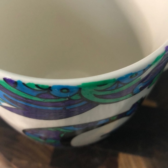 Monogrammed hand painted mug by Cypress Home ‘G’ - Picture 6 of 11